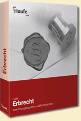 Cover Erbrecht (Rudolf Haufe Verlag)